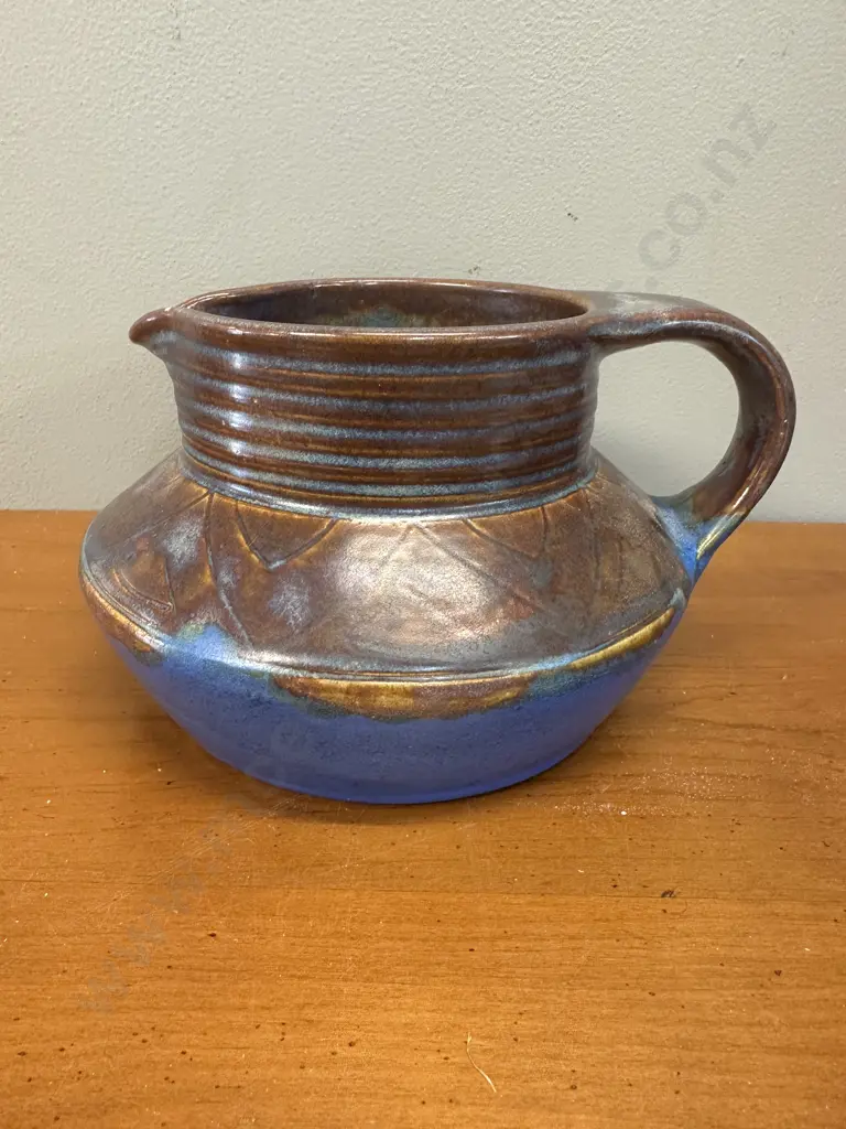 Bourne Denby Pottery Jug Two Toned Signed Dorothy Ware  Image 1++