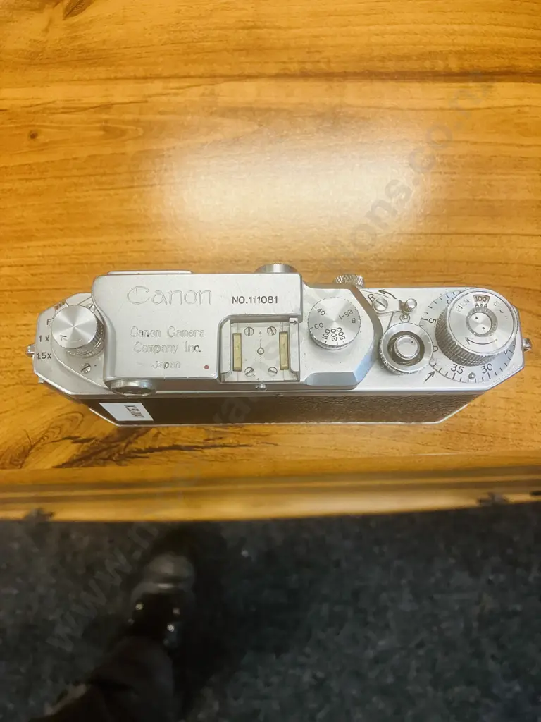 Canon ll F 35mm Rangefinder Film Camera #111081 LTM - 1953 to1955 JAPAN Image 1++