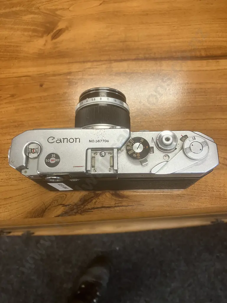 Canon VL Rangefinder Film Camera #567706 With Canon 50mm f/2.8 LTM Lens #29643 - JAPAN Image 1++