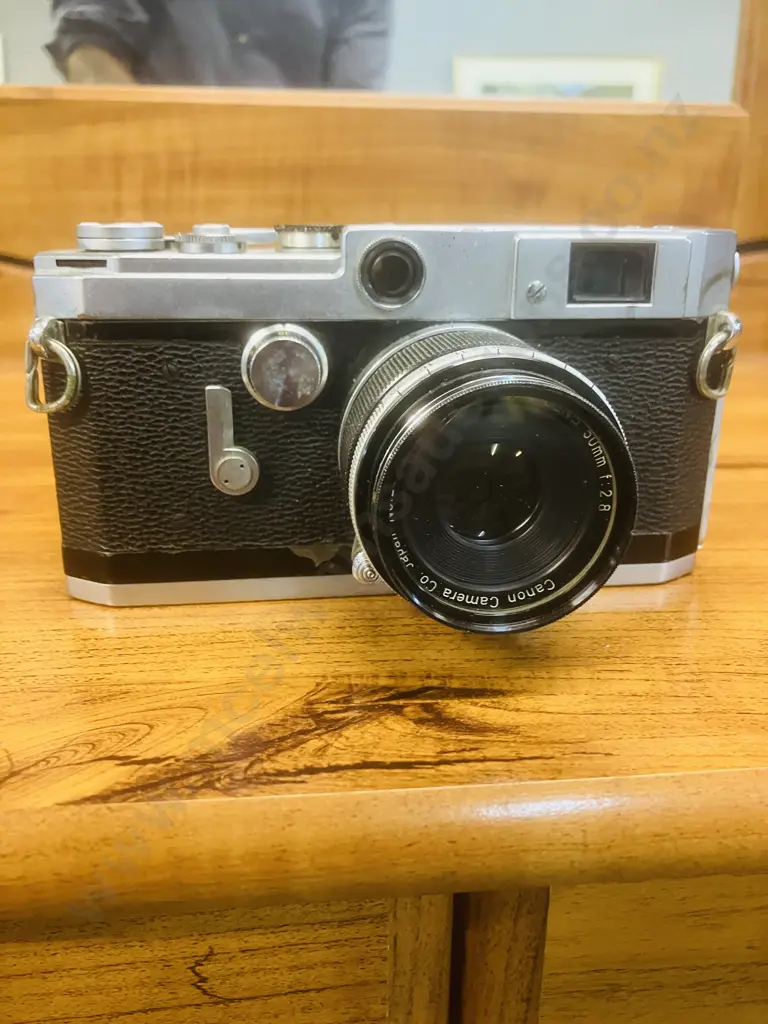 Canon VL Rangefinder Film Camera #567706 With Canon 50mm f/2.8 LTM Lens #29643 - JAPAN Image 1++