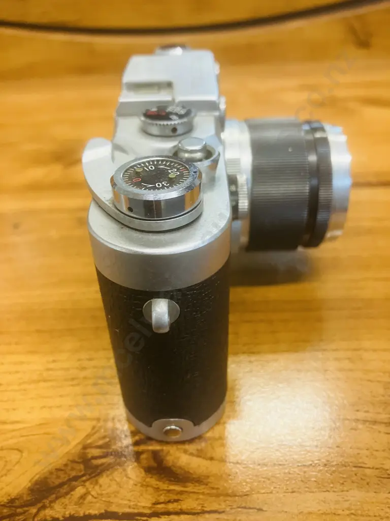 Yashica YE 35mm Rangefinder Camera Japan 1959 #128657 With Yashica Yashikor 1:2.8 f/5cm Leica Screw Mount Lens #912575 Image 1++