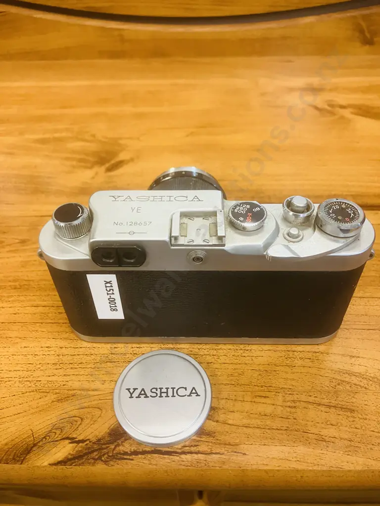 Yashica YE 35mm Rangefinder Camera Japan 1959 #128657 With Yashica Yashikor 1:2.8 f/5cm Leica Screw Mount Lens #912575 Image 1++