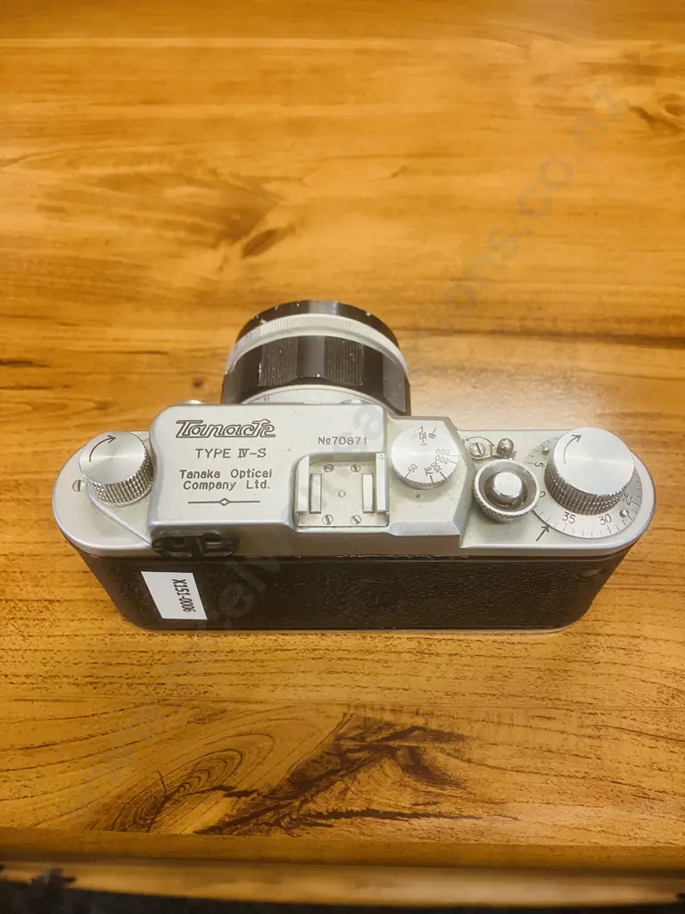 Rare Tanaka Tanack IV-S (Japanese Leica Copy) 35mm Japan 1952 #70871 Canon 50mm 1:1.4 Leica Thread Mount Lens #112672 Image 1++