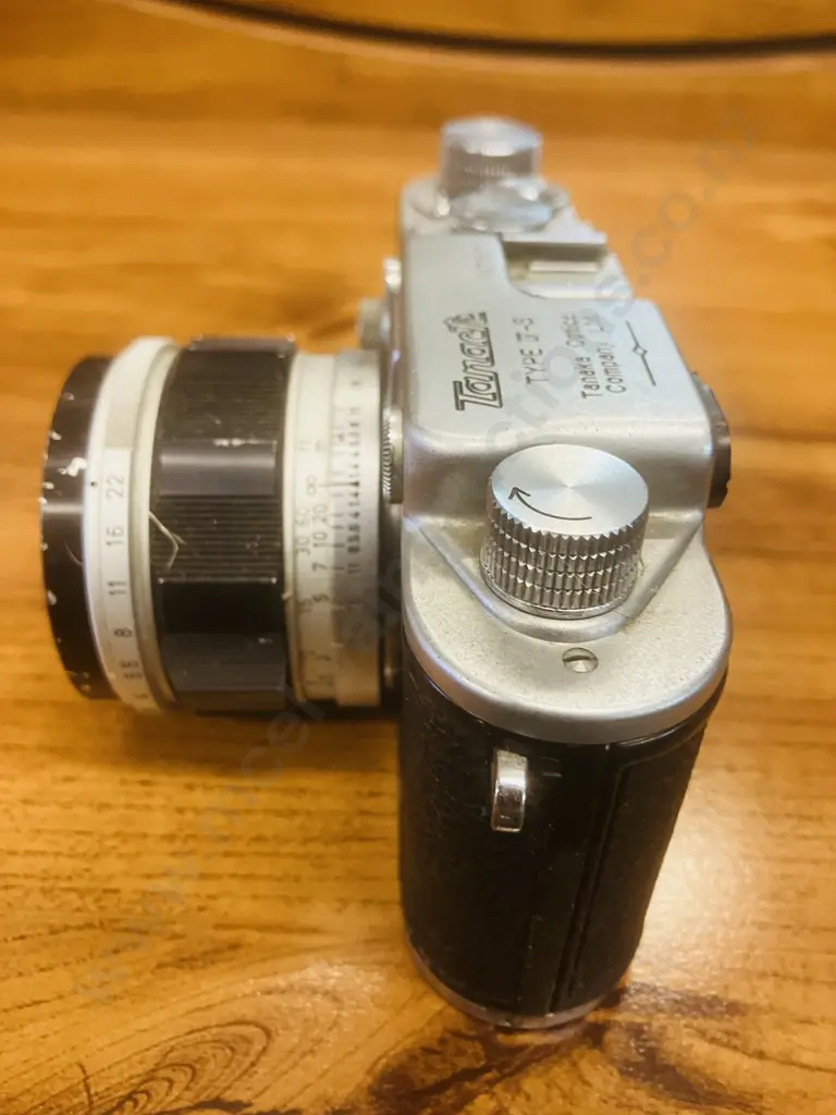 Rare Tanaka Tanack IV-S (Japanese Leica Copy) 35mm Japan 1952 #70871 Canon 50mm 1:1.4 Leica Thread Mount Lens #112672 Image 1++