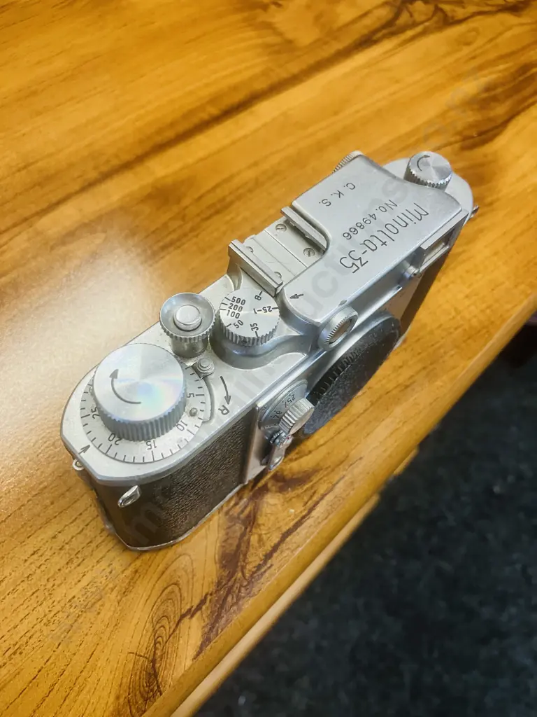 Minolta-35 (Model-II) Rangefinder Camera Body - Japan 1953 (#49866) Image 1++