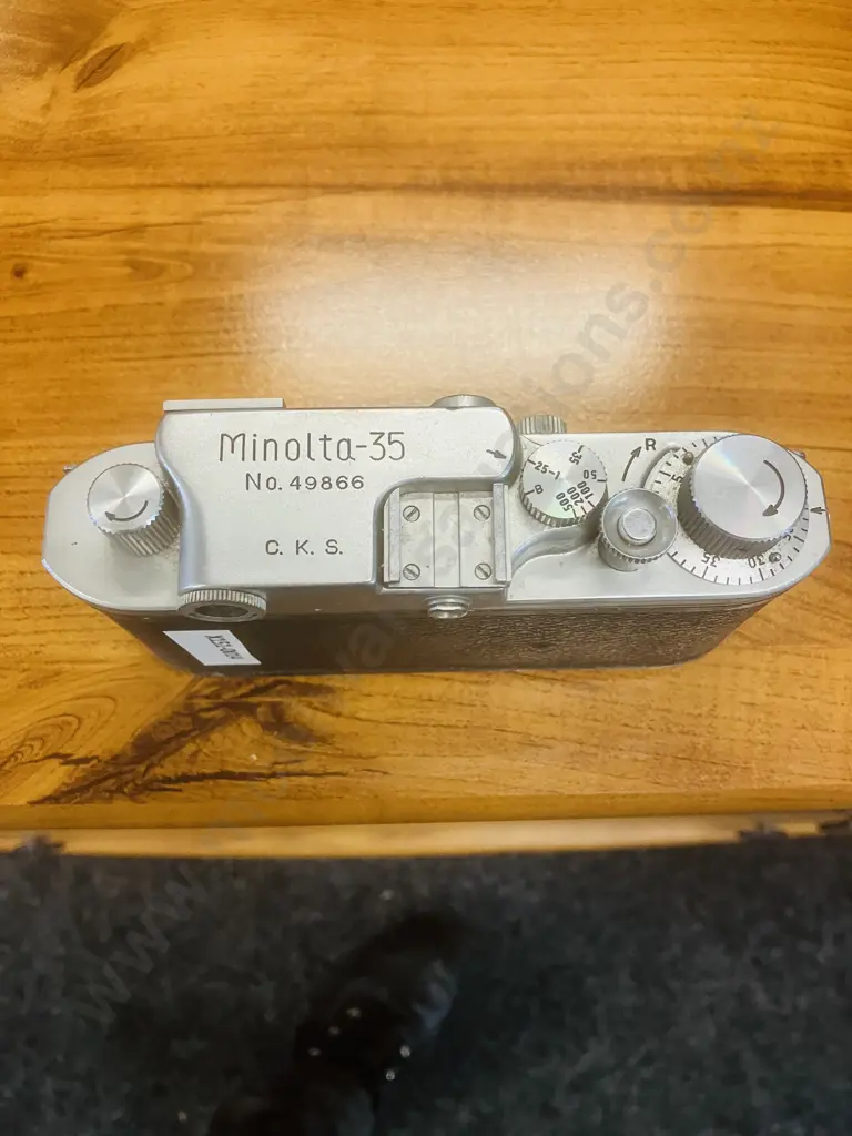 Minolta-35 (Model-II) Rangefinder Camera Body - Japan 1953 (#49866) Image 1++