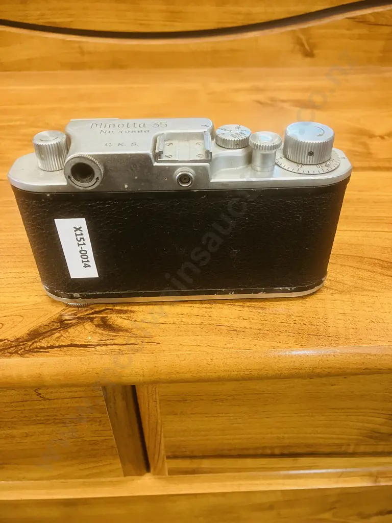 Minolta-35 (Model-II) Rangefinder Camera Body - Japan 1953 (#49866) Image 1++