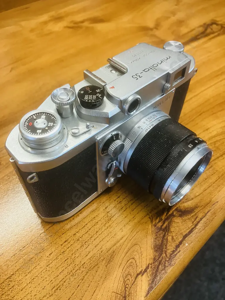 Minolta-35 (Model-IIB) Japan 1958 (#113570) With Yashica Yashikor 1:2.8 f/5cm Leica Thread Mount Lens (#911473) Image 1++