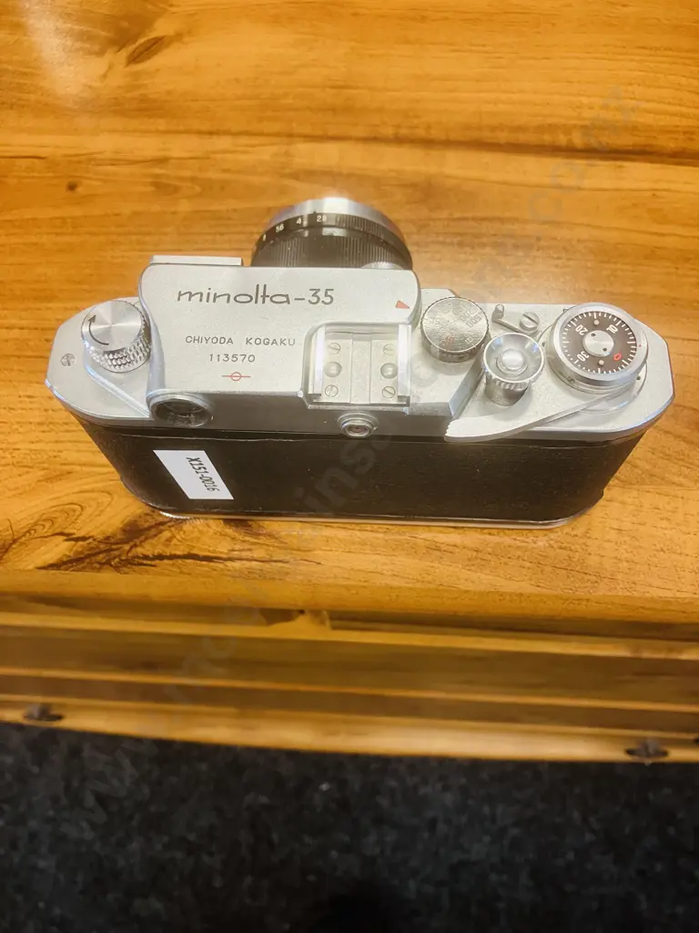 Minolta-35 (Model-IIB) Japan 1958 (#113570) With Yashica Yashikor 1:2.8 f/5cm Leica Thread Mount Lens (#911473) Image 1++