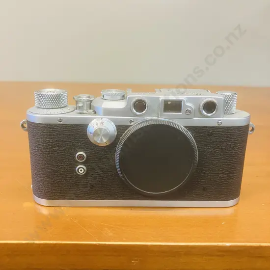 Nicca Type 3-S (Japanese 35mm Leica Copy) Rangefinder Camera Body Japan 1952 #62625 Leica Thread Mount