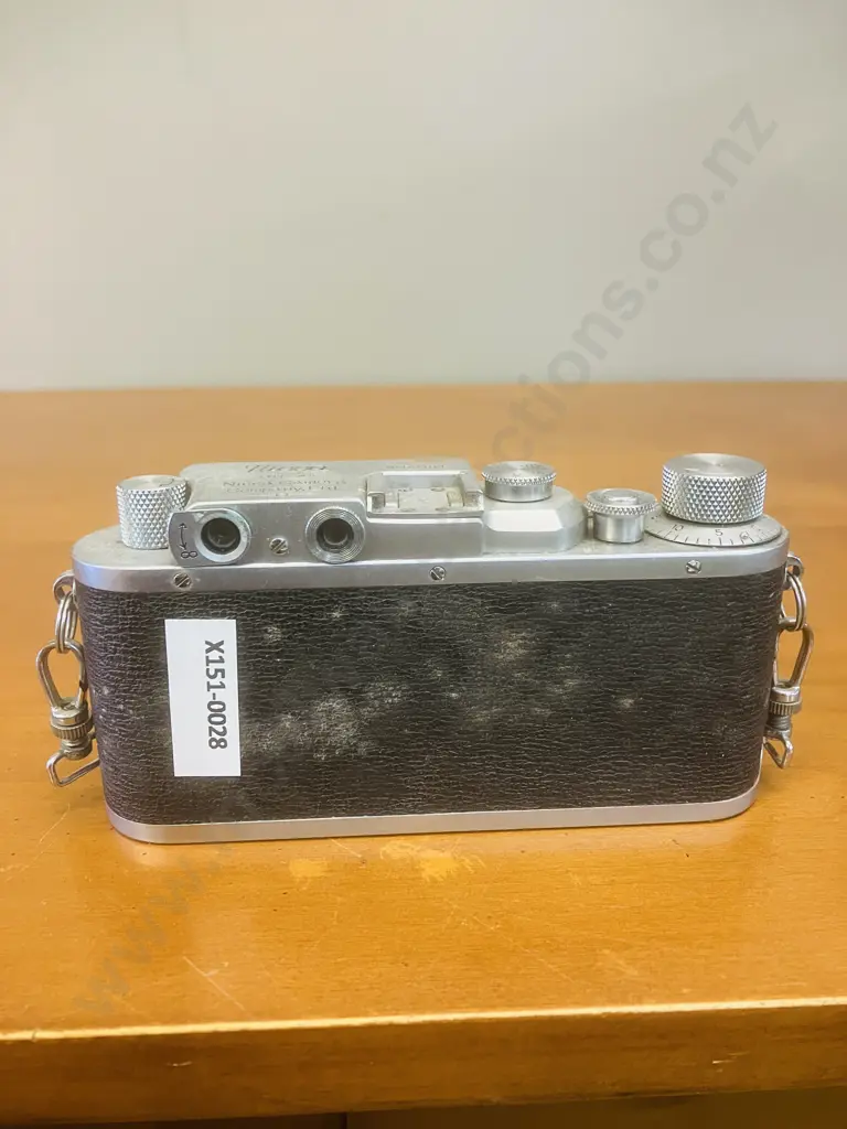 Nicca Type-IIIS (Japanese 35mm Leica Copy) Rangefinder Camera Body Japan 1952 #52484 Leica Thread Mount Image 1++