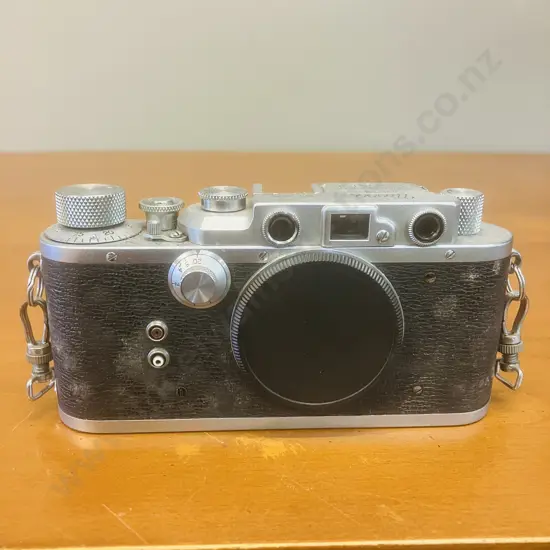 Nicca Type-IIIS (Japanese 35mm Leica Copy) Rangefinder Camera Body Japan 1952 #52484 Leica Thread Mount
