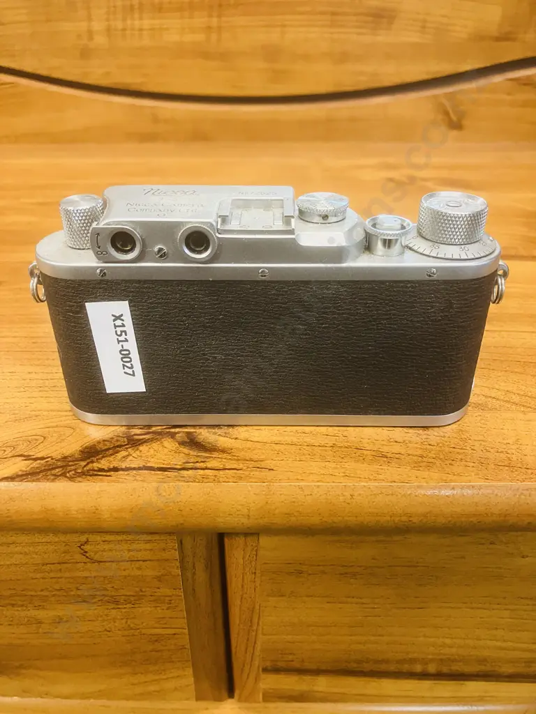 Nicca Type 3-S (Japanese 35mm Leica Copy) Rangefinder Camera Body Japan 1952 #72525 Leica Thread Mount Image 1++