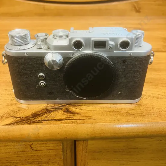 Nicca Type 3-S (Japanese 35mm Leica Copy) Rangefinder Camera Body Japan 1952 #72525 Leica Thread Mount