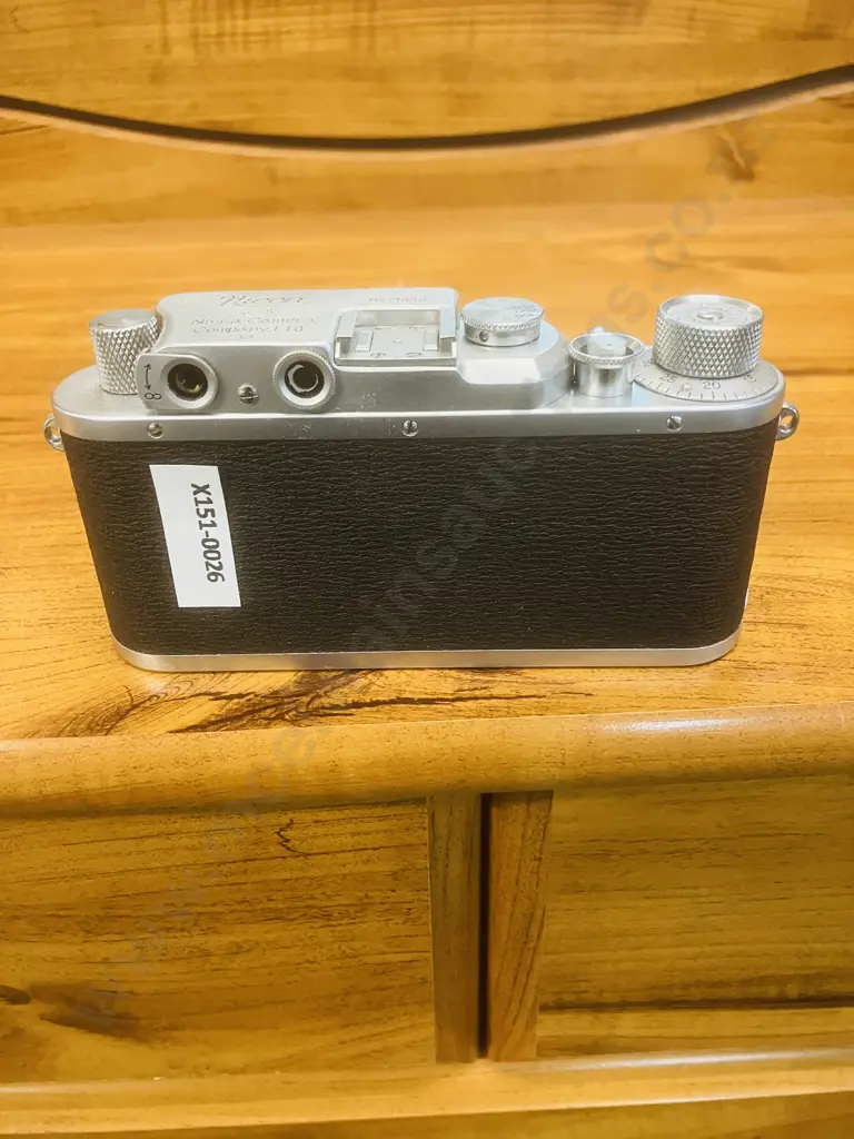 Nicca Type 3-S (Japanese 35mm Leica Copy) Rangefinder Camera Body Japan 1952 #71342 Leica Thread Mount Image 1++