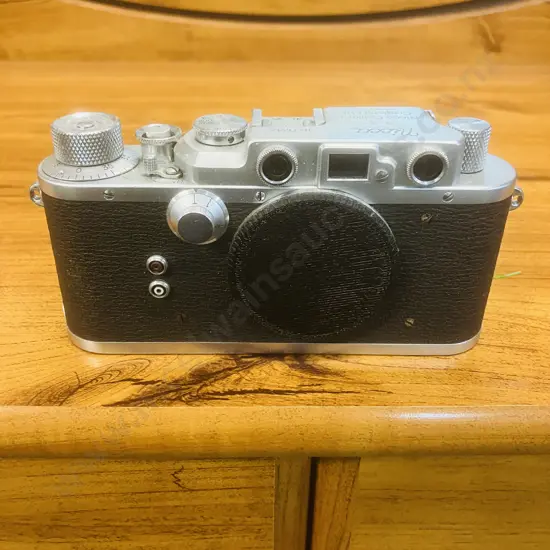 Nicca Type 3-S (Japanese 35mm Leica Copy) Rangefinder Camera Body Japan 1952 #71342 Leica Thread Mount