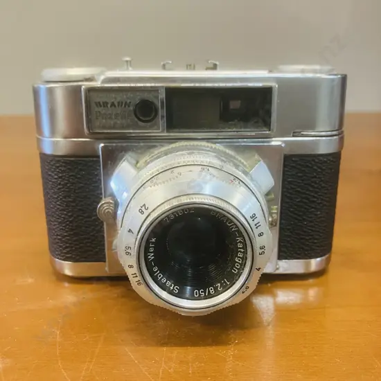Braun Carl Paxette I L with Braun-Katagon 1:2.8/50mm Staeble-Werk Lens - Germany 1950's