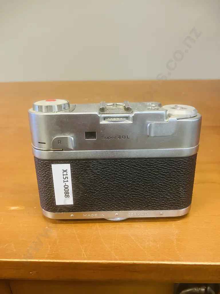 Braun Super Paxette II BL 35mm Rangefinder Camera With BRAUN-Super-Ultralit 1:2,0/50 Lens. 1958 Germany Image 1++