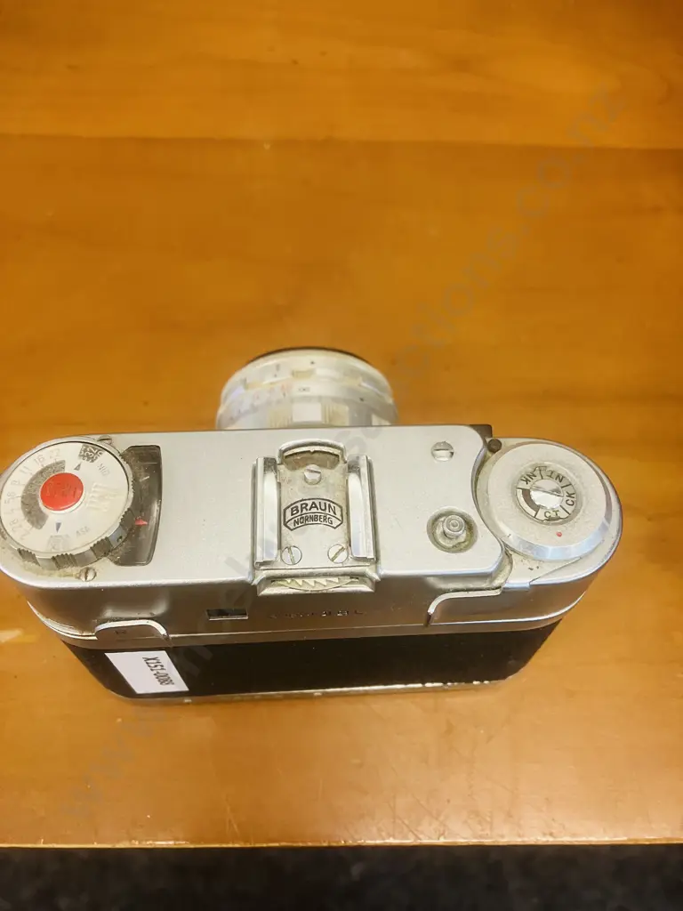 Braun Super Paxette II BL 35mm Rangefinder Camera With BRAUN-Super-Ultralit 1:2,0/50 Lens. 1958 Germany Image 1++