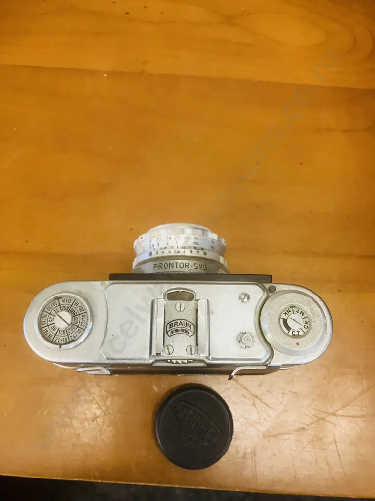 Braun Carl Paxette I L with Steinheil Munchen E Cassarit 1:2.8 f=50mm Lens - Germany 1950's Image 1++