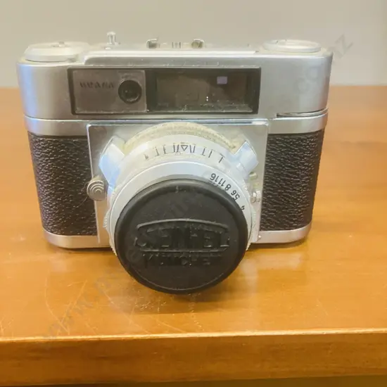 Braun Carl Paxette I L with Steinheil Munchen E Cassarit 1:2.8 f=50mm Lens - Germany 1950's