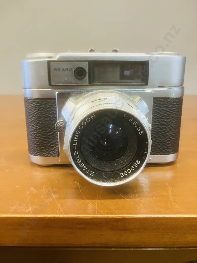 Braun Carl Paxette I L with Staeble-Lineogon 1:3.5/35mm Lens - Germany 1950's Image 1++