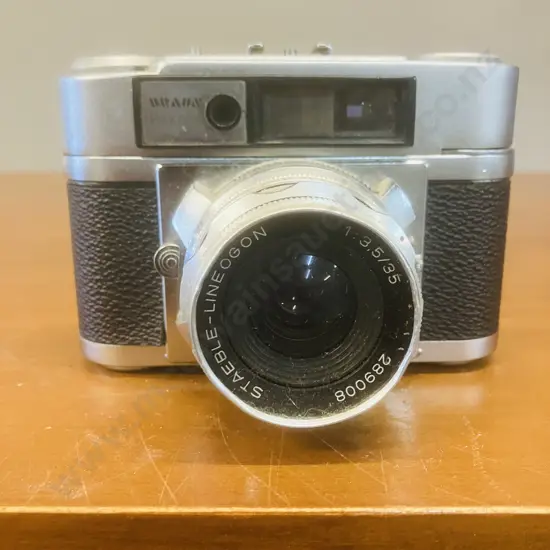 Braun Carl Paxette I L with Staeble-Lineogon 1:3.5/35mm Lens - Germany 1950's