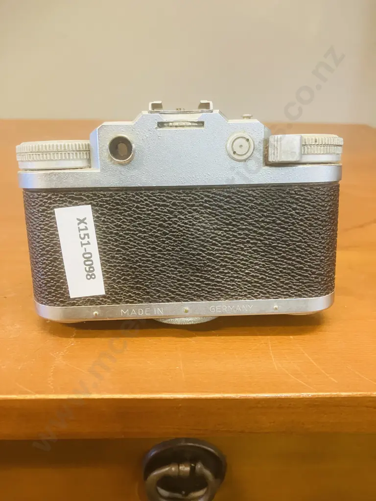 Braun Super-Paxette Model II 35mm Film Camera With Staeble-Kata 1:2.8/45 E Lens - 1950s Germany Image 1++