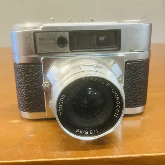 Braun Carl Paxette I L with Staeble-Lineogon 1:3.5/35mm Lens - Germany 1950's