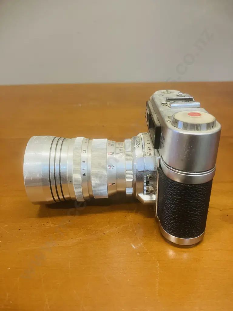 Braun Super Paxette II BL 35mm Rangefinder Camera With ENNA Munchen Tele-Ennalyt 1:3.5/135mm Lens. 1958 Germany Image 1++