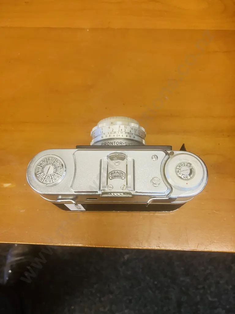 Braun Carl Paxette I L with Steinheil Munchen E Cassarit 1:2.8 f=50mm Lens - Germany 1950's Image 1++