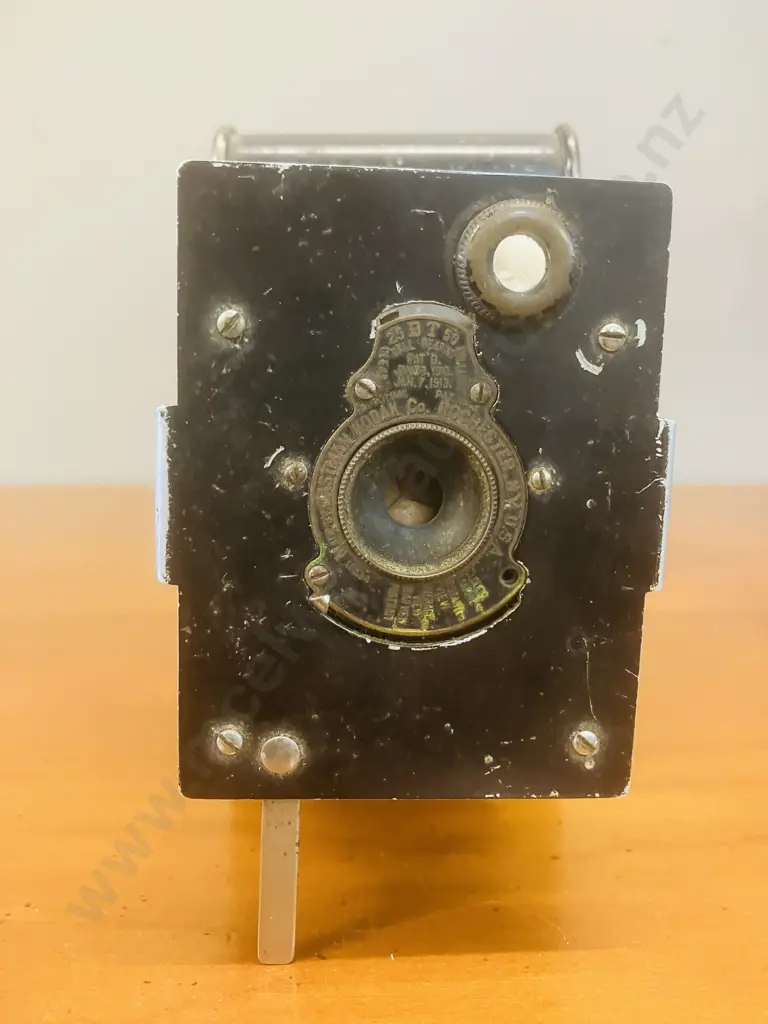 Antique Vest Kodak Eastman Pocket Autographic WWI Soldier's Trench Camera, No A-127, Early 1900's Image 1++