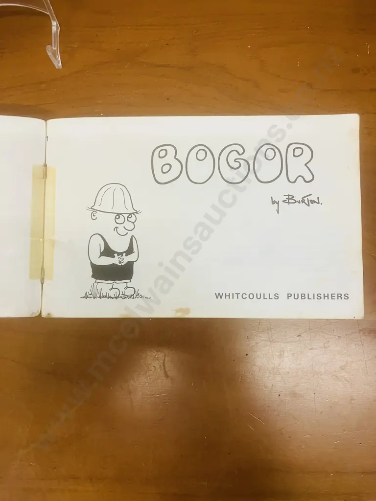 Bogor By Burton Silver Softcover Books - Includes 1975 First Issue ISBN 0723304513, 8 Out of 12 Issues Image 1++