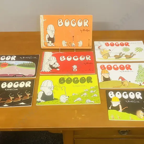 Bogor By Burton Silver Softcover Books - Includes 1975 First Issue ISBN 0723304513, 8 Out of 12 Issues