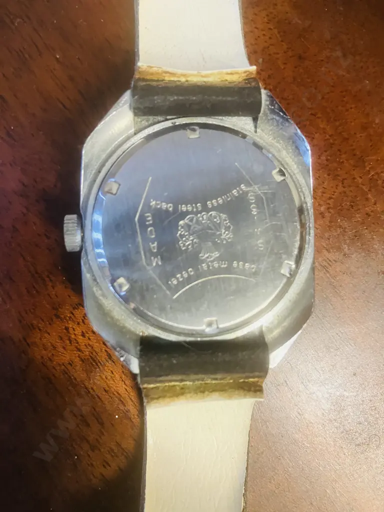 Rare "PARKER" Swiss Made Jump Hour Watch C1960's Image 1++