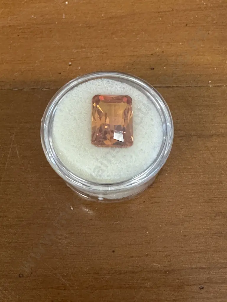 Bodacious Topaz Emerald CHKBD Cut Gemstone 10.2cts 14x10mm Image 1++