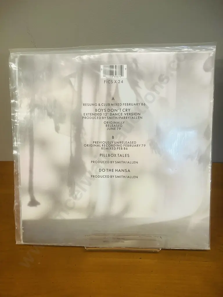 The Cure Boys Dont Cry New Voice Club Mix 1986 (UK) Vinyl LP (Mint) Image 1++