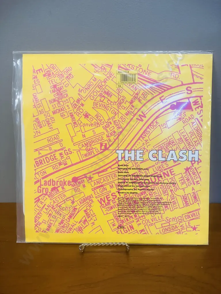 The Clash – Return To Brixton (Extended Mixes) Vinyl 12", 45 RPM, Promo (Not For Sale) CBS – XPR 1539 UK 1990 (Mint) Image 1++