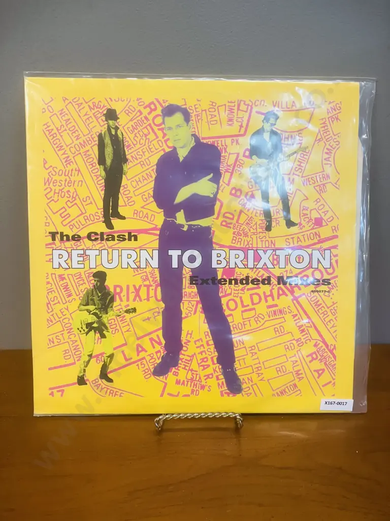 The Clash – Return To Brixton (Extended Mixes) Vinyl 12", 45 RPM, Promo (Not For Sale) CBS – XPR 1539 UK 1990 (Mint) Image 1++