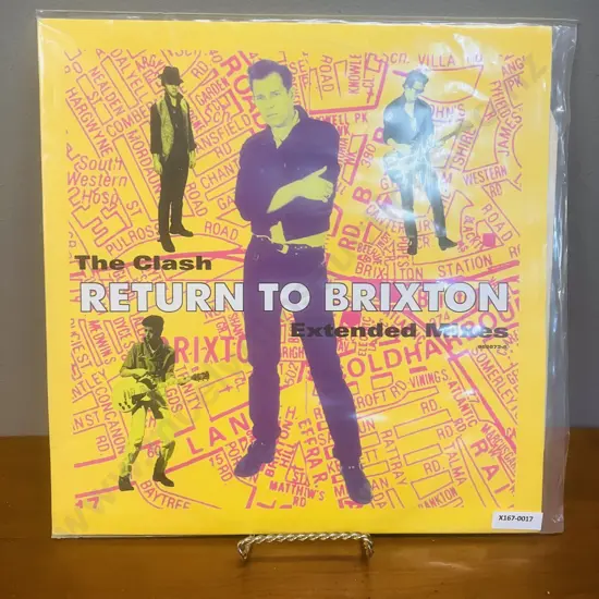 The Clash – Return To Brixton (Extended Mixes) Vinyl 12", 45 RPM, Promo (Not For Sale) CBS – XPR 1539 UK 1990 (Mint)