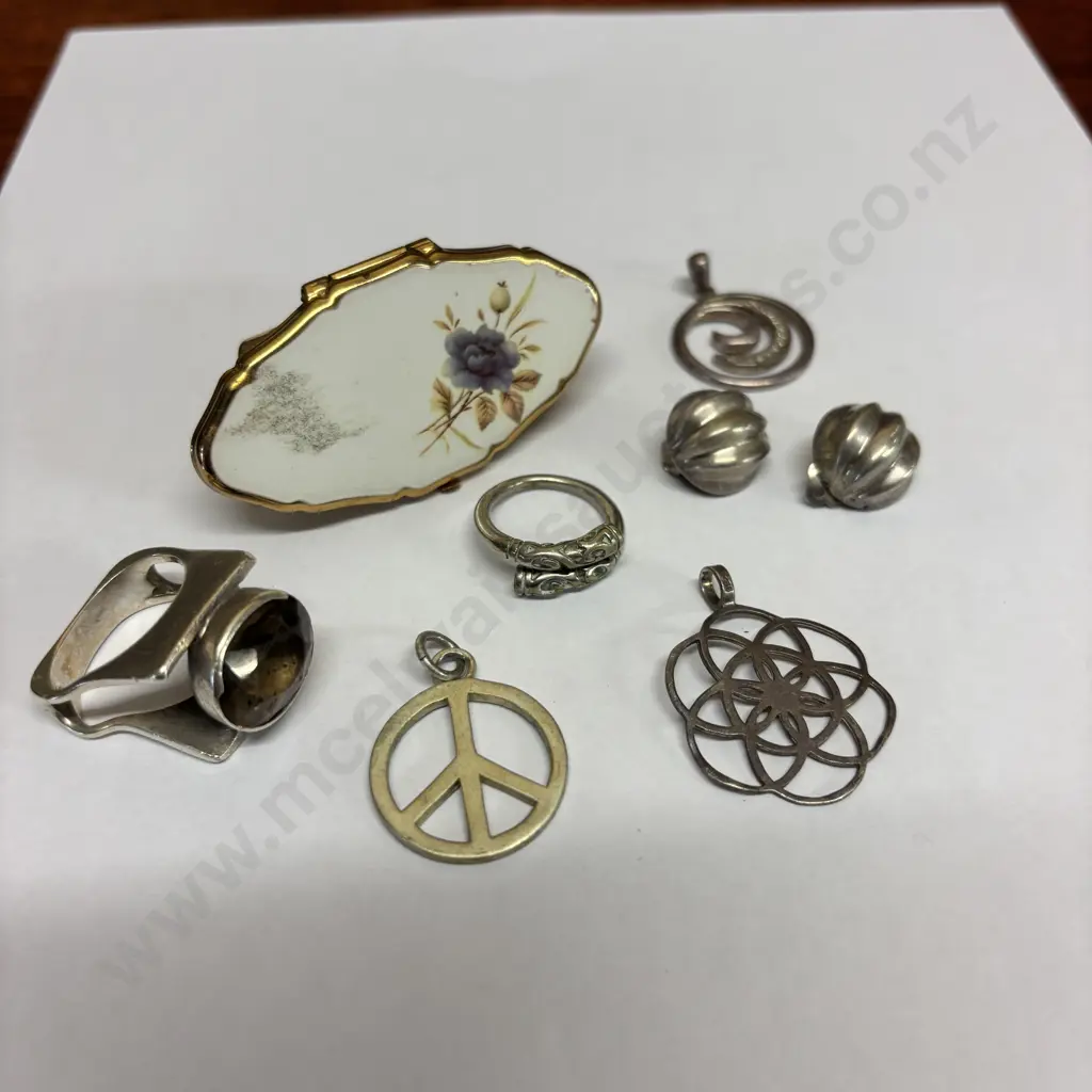 Assorted Sterling Silver items etc Image 1++