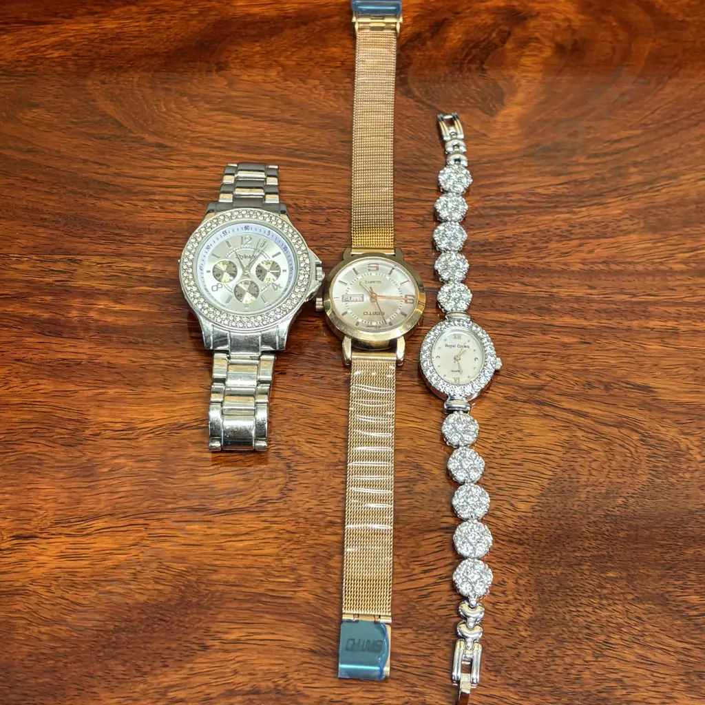 2 Quartz Ladies Dress Watches with Style and Co Dress Watch Image 1++