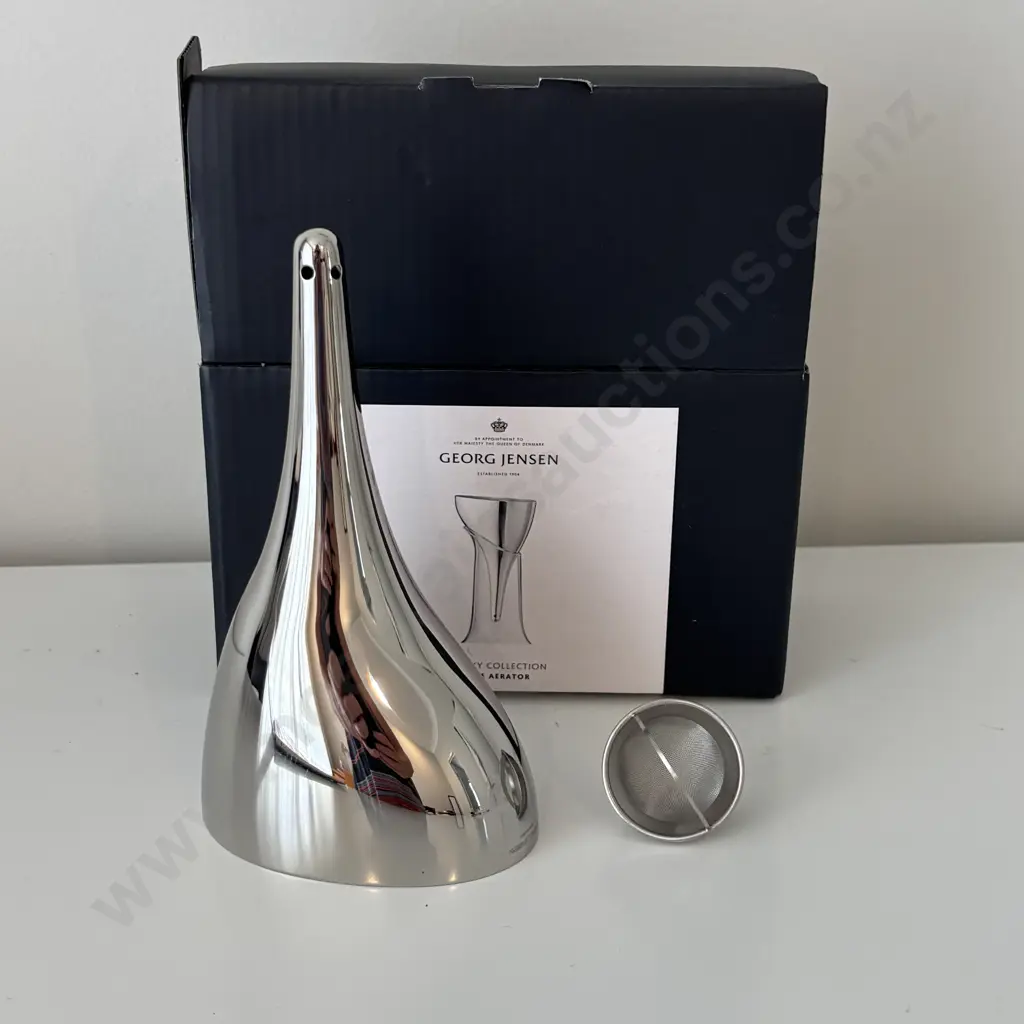 As New in box Georg Jensen Wine Aerator Image 1++