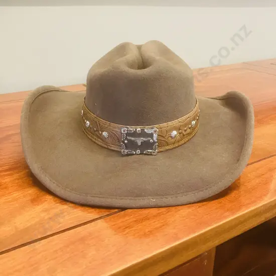 Bullhide Brand Western Hat Size M - Unused