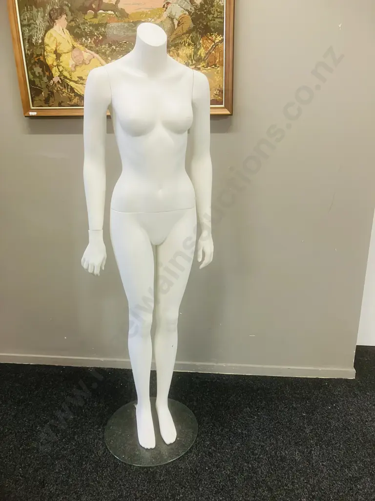 White Female Full Body Mannequin On Stand. H165cm Image 1++