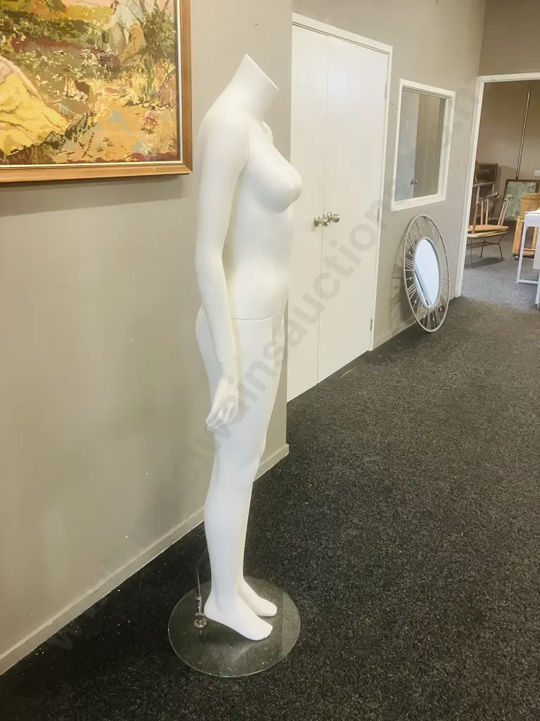 White Female Full Body Mannequin On Stand. H165cm Image 1++
