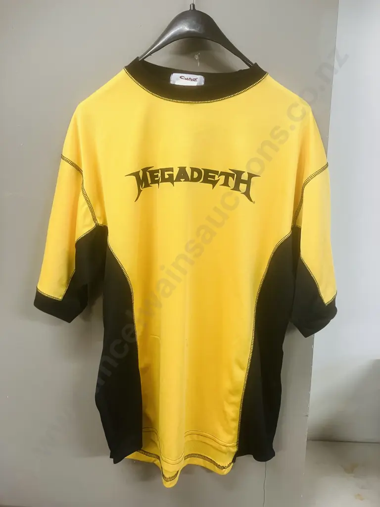 Ultra-Rare Megadeth 'The World Needs A Hero' Tour 2001 Shirt Size XL Image 1++