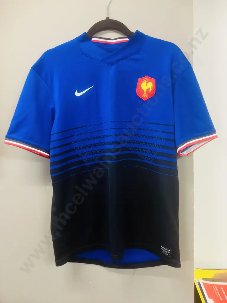 2011/12 France Home Player Issue Rugby Shirt Image 1++