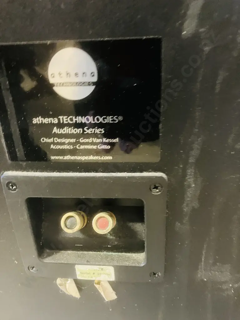 Onkyo TX-SV525 300W Audio Video Control Tuner Amplifier R1, Two Athena Audition Series AS FB 2B-1 Speakers. No Remote Image 1++