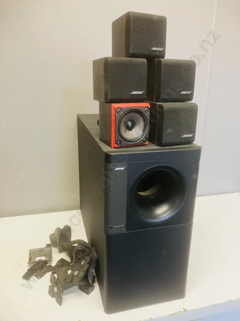 Bose Acousticmass 5 Series ll Direct Reflecting Speaker System – 10-200 Watts Per Channel At 4–8 ohms Image 1++